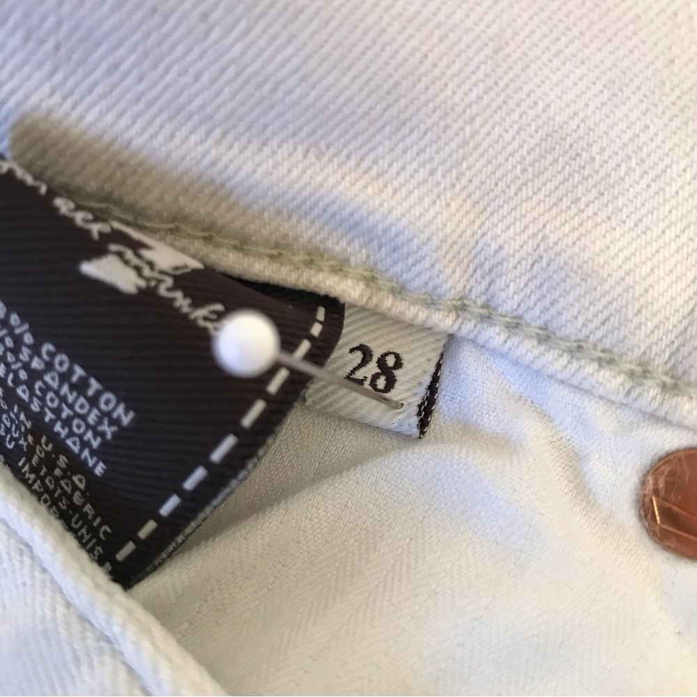 7 For All Mankind Light Wash Skinny Jeans - Picture 11 of 16